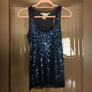 Max Studio Sequin Tank Top - Size XS